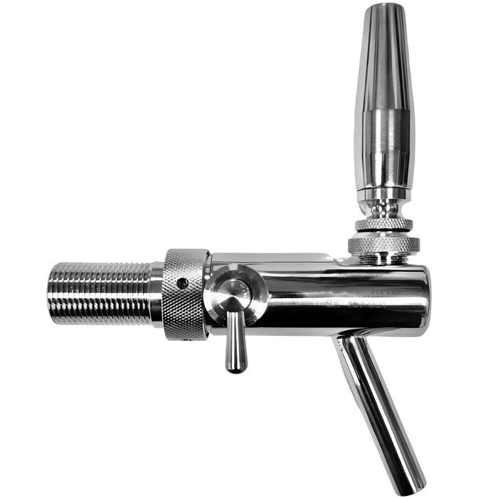 W.E. Blaschitz - „New Line“ Edelstahl Kompensator-Zapfhahn 5/8"-35mm / LINKS - GastroDeals