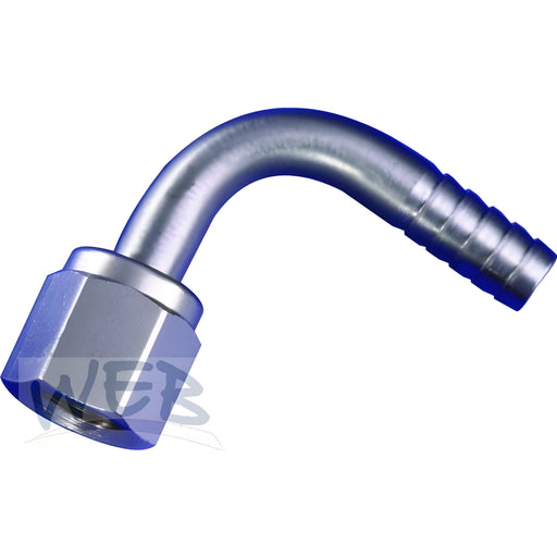 W.E. Blaschitz - Nippel 7mm 90°geb. 7/16" UNF Niro inkl. Mutter 7/16" UNF - GastroDeals