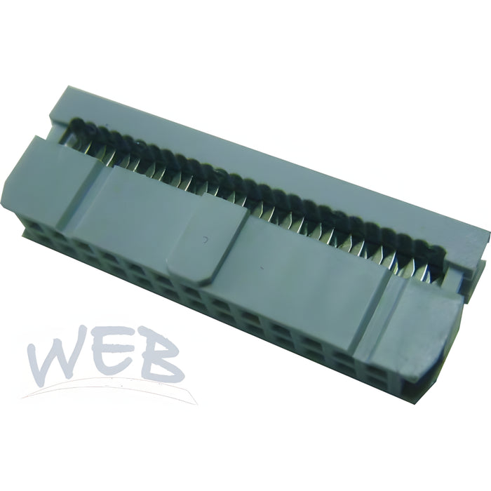 W.E. Blaschitz - Pfostenverbinder 26-polig / schw.Buchsen-Krimp-Stecker f.Flachban - GastroDeals