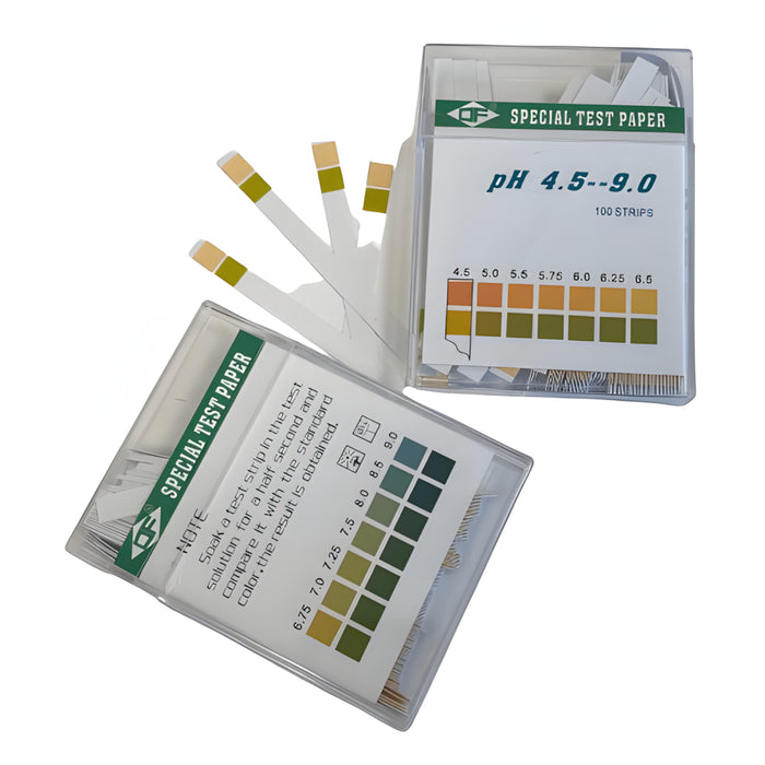 W.E. Blaschitz - PH-Teststreifen zweifarbig 4,5-9,0 PH / Box zu 100 Stk. - GastroDeals