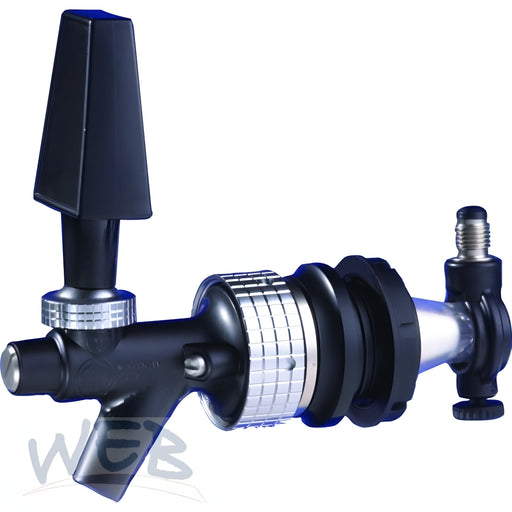 W.E. Blaschitz - Premix Zapfhahn NC schwarz mit verchromten Teilen kplt. Jochfitti - GastroDeals