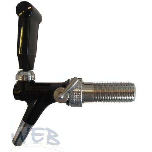 W.E. Blaschitz - Premix Zapfhahn Speedy AG5/8" schwarz/chrom - GastroDeals