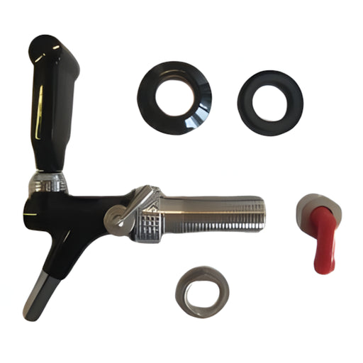 W.E. Blaschitz - Premix Zapfhahn Speedy AG5/8" schwarz/chrom - GastroDeals