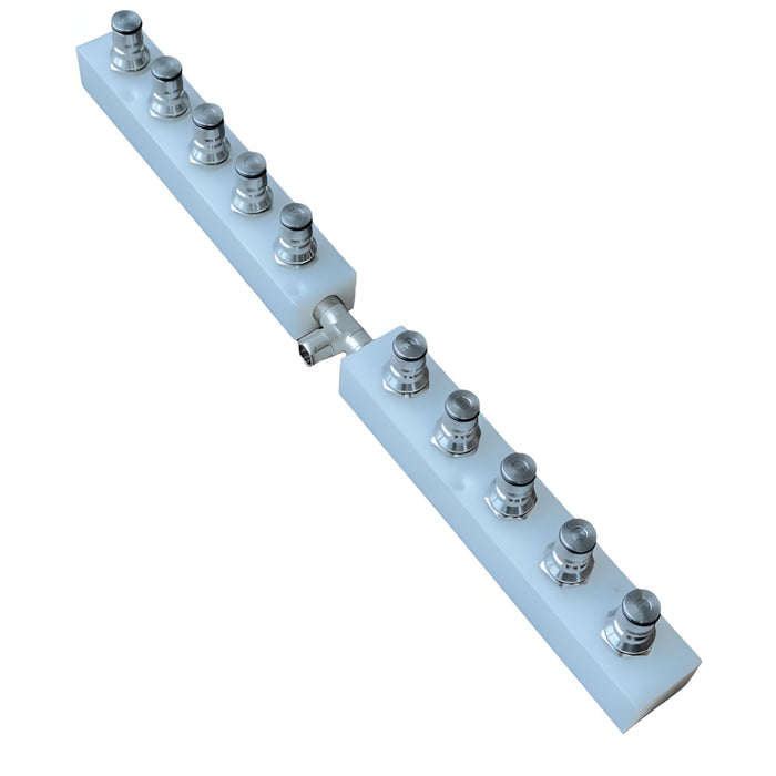 W.E. Blaschitz - Reinigungsverteiler / Getränkeverteiler AFG 10-fach / AG 3/8" - GastroDeals