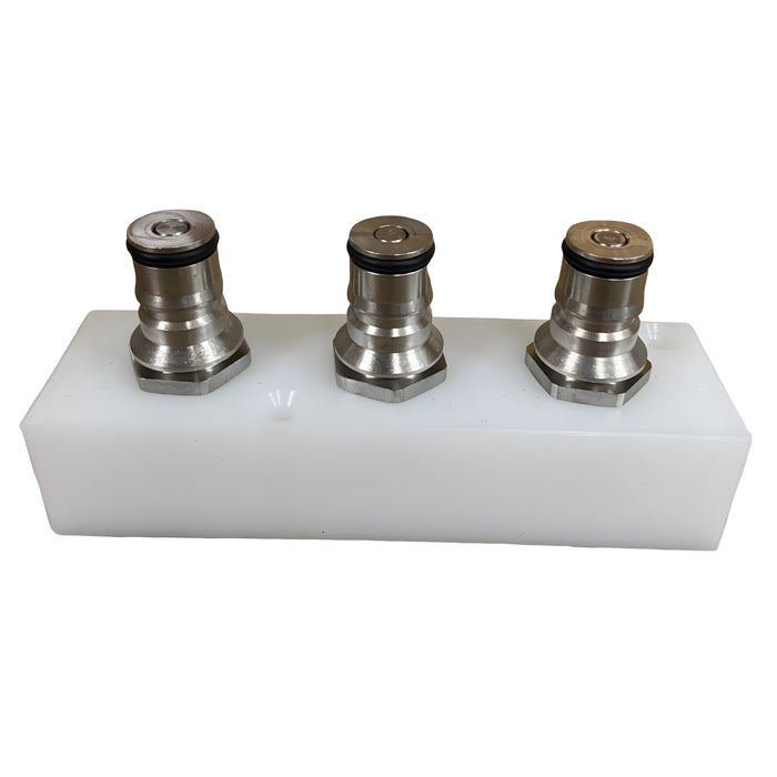 W.E. Blaschitz - Reinigungsverteiler / Getränkeverteiler AFG 3-fach / IG 3/8"1 - GastroDeals