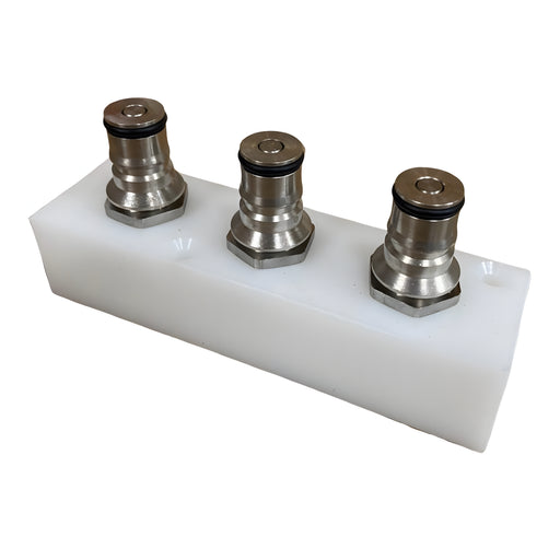 W.E. Blaschitz - Reinigungsverteiler / Getränkeverteiler AFG 3-fach / IG 3/8"1 - GastroDeals