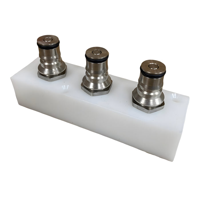W.E. Blaschitz - Reinigungsverteiler / Getränkeverteiler AFG 3-fach / IG 3/8"1 - GastroDeals