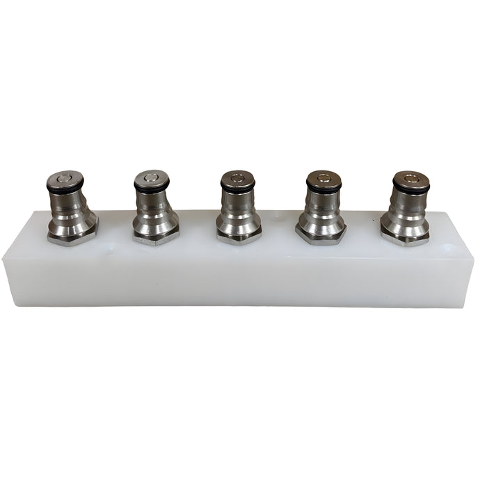 W.E. Blaschitz - Reinigungsverteiler / Getränkeverteiler AFG 5-fach / IG 3/8" - GastroDeals
