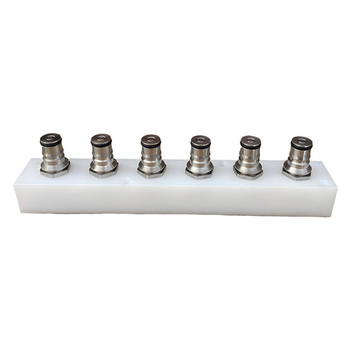 W.E. Blaschitz - Reinigungsverteiler / Getränkeverteiler AFG 6-fach / IG 3/8" - GastroDeals
