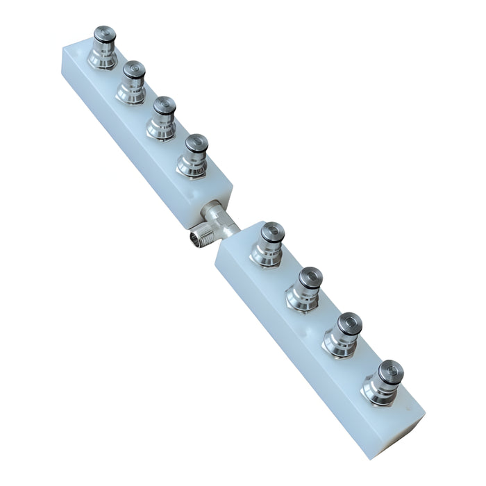 W.E. Blaschitz - Reinigungsverteiler / Getränkeverteiler AFG 8-fach / AG 3/8" - GastroDeals