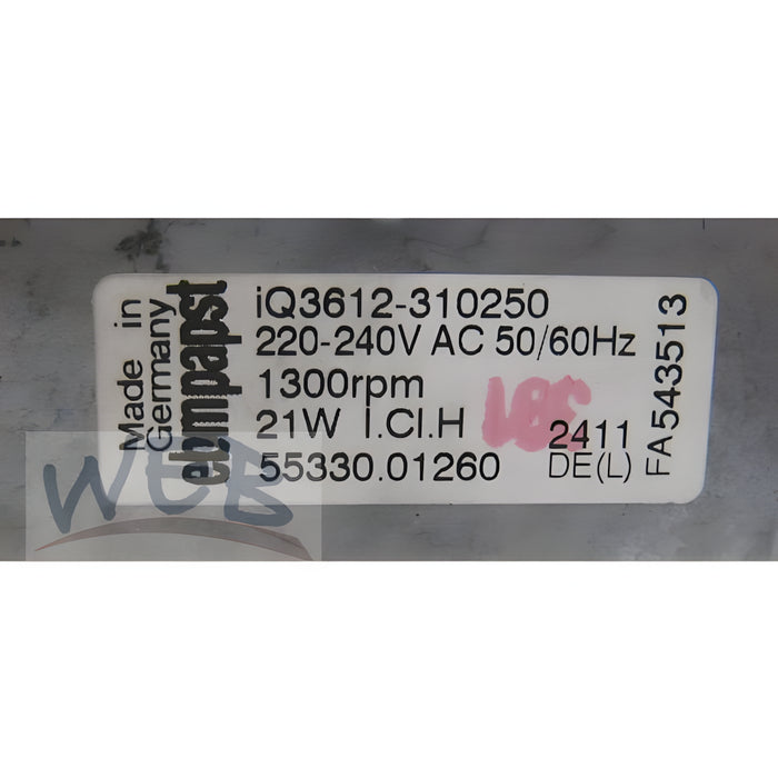 W.E. Blaschitz - Rührwerksmotor EBM MQ045-CA01-18 Wellenhöhe 180mm, Gesamthöhe 255 - GastroDeals