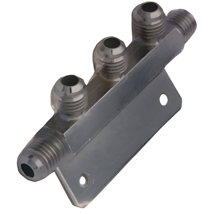 W.E. Blaschitz - Wandverteiler 6-fach-1/2"-16 BSF, Edelstahl - GastroDeals