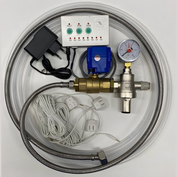 W.E. Blaschitz - Wasser-Anschluss-Set 3/4" mit Waterstop- Leckschutzsystem & Alarm - GastroDeals