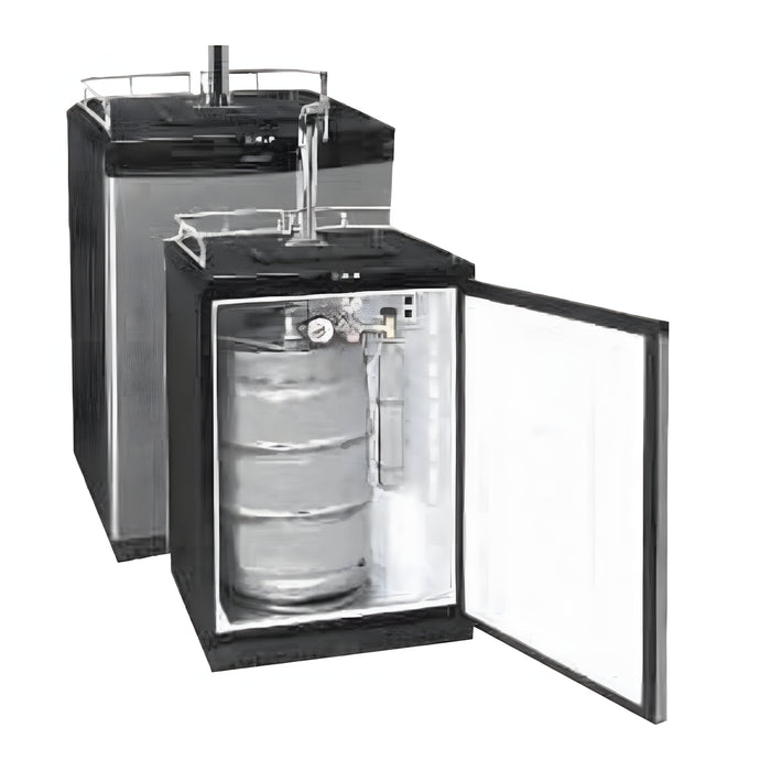 W.E. Blaschitz - WEB-Bierkühlschrank für 1x50L Fass, schwarz - GastroDeals