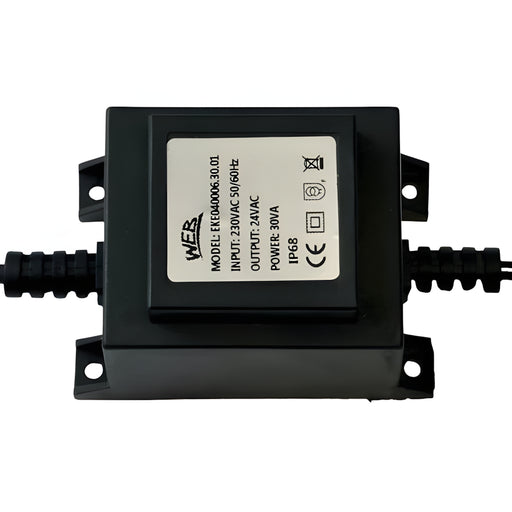 W.E. Blaschitz - WEB Versorgungstrafo 230V/ 24V/ 30VA, IP68, vergossen, mit Kabel - GastroDeals