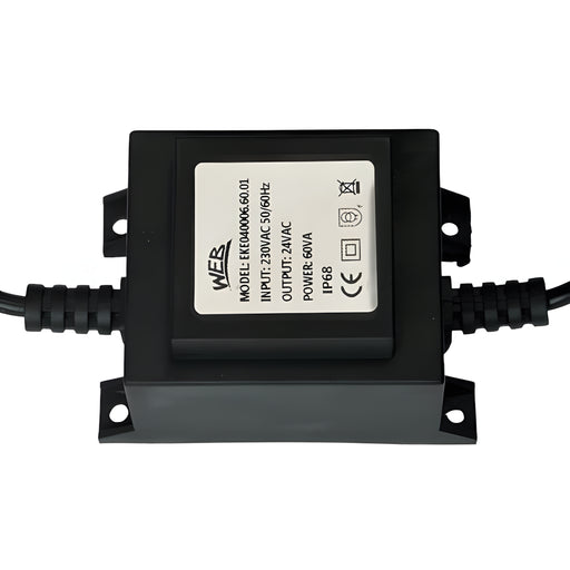 W.E. Blaschitz - WEB Versorgungstrafo 230V/ 24V/ 60VA, IP68, vergossen, mit Kabel - GastroDeals