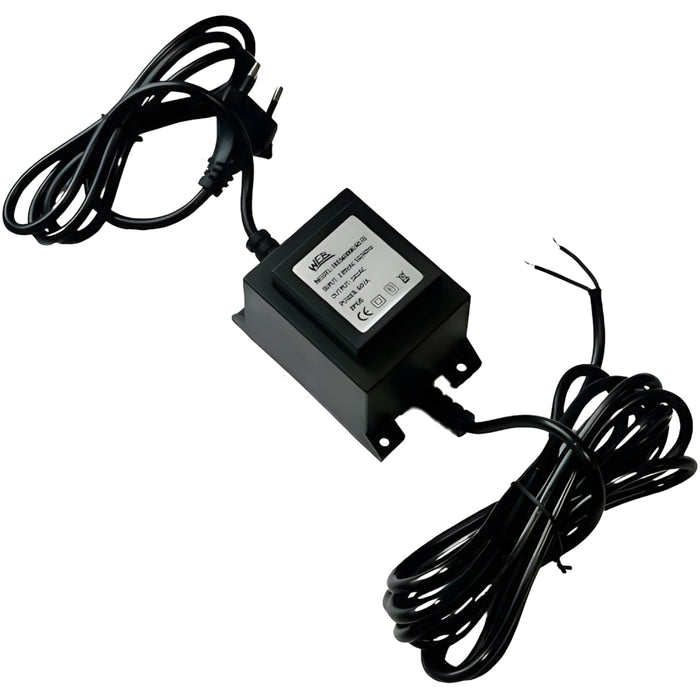 W.E. Blaschitz - WEB Versorgungstrafo 230V/ 24V/ 60VA, IP68, vergossen, mit Kabel - GastroDeals