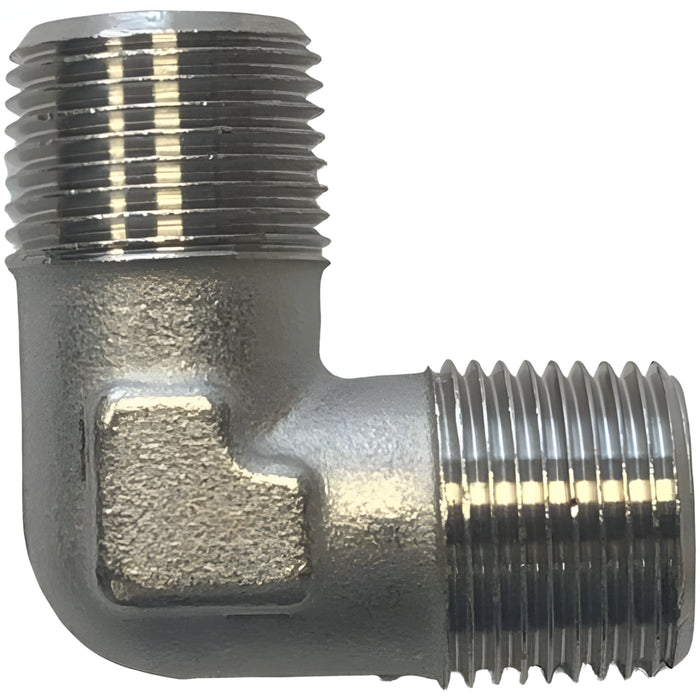 W.E. Blaschitz - Winkel-Stück R 3/8" (AG), Messing vernickelt - GastroDeals