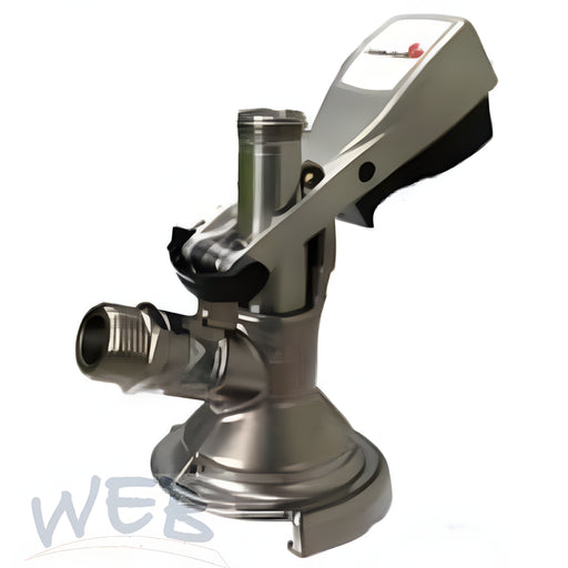 W.E. Blaschitz - Zapfkopf Flach, A-Type, MicroMatic, 5/8"x5/8", Kugel, GF, Griff F - GastroDeals