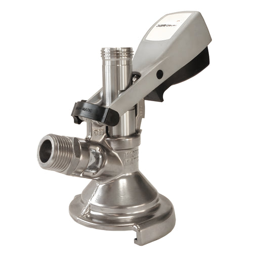 W.E. Blaschitz - Zapfkopf Kombi, M-Type, MicroMatic, 5/8"x5/8", Kugel, GF, Griff F - GastroDeals
