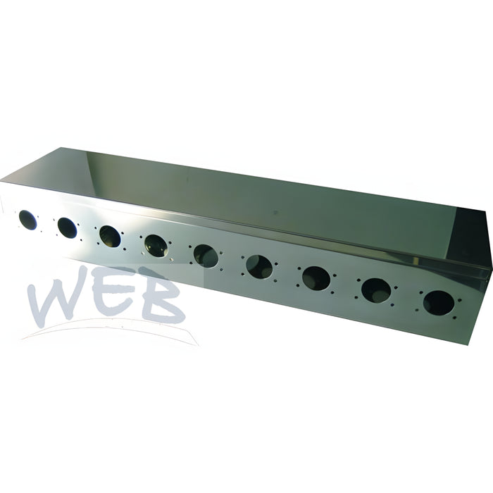 W.E. Blaschitz - Zapfsäulenoberteil 620x150x110 für 8 Hähne NEUE VERSION / o h n e - GastroDeals
